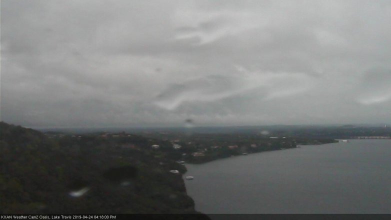 Lake Travis webcam, April 24, 2019 3:20 PM CT