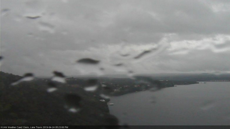 Lake Travis webcam, April 24, 2019 4:25 PM CT