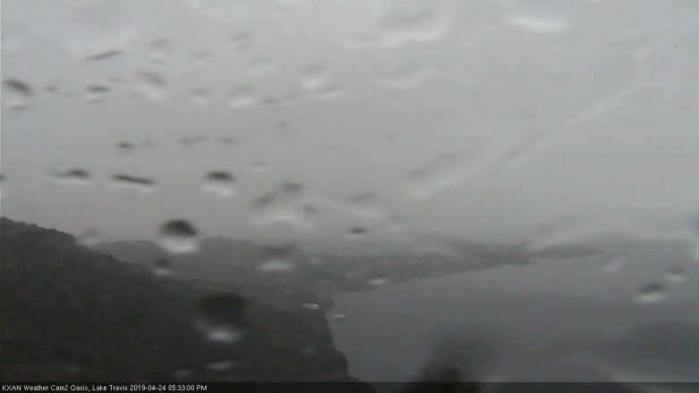 Lake Travis webcam, April 24, 2019 4:35 PM CT
