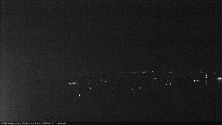 Lake Travis webcam, April 24, 2019 11:35 PM CT