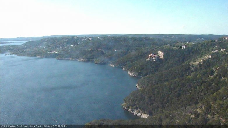 Lake Travis webcam, April 25, 2019 4:25 PM CT