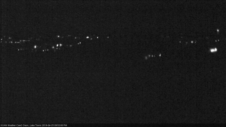Lake Travis webcam, April 25, 2019 8:55 PM CT