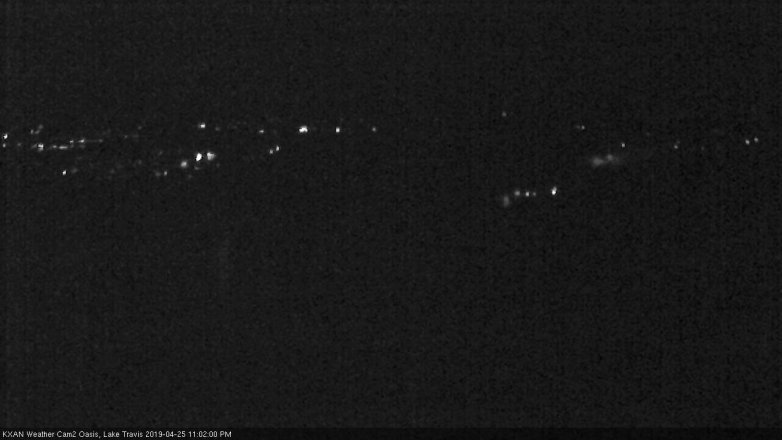 Lake Travis webcam, April 25, 2019 10:05 PM CT