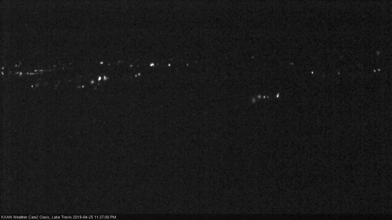 Lake Travis webcam, April 25, 2019 10:40 PM CT