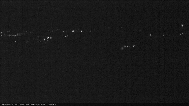Lake Travis webcam, April 25, 2019 11:05 PM CT