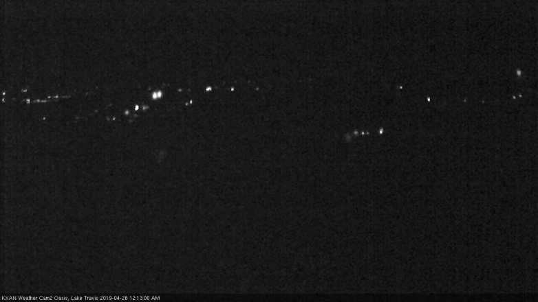 Lake Travis webcam, April 25, 2019 11:15 PM CT
