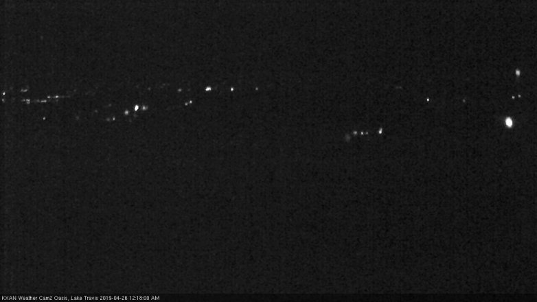 Lake Travis webcam, April 25, 2019 11:20 PM CT