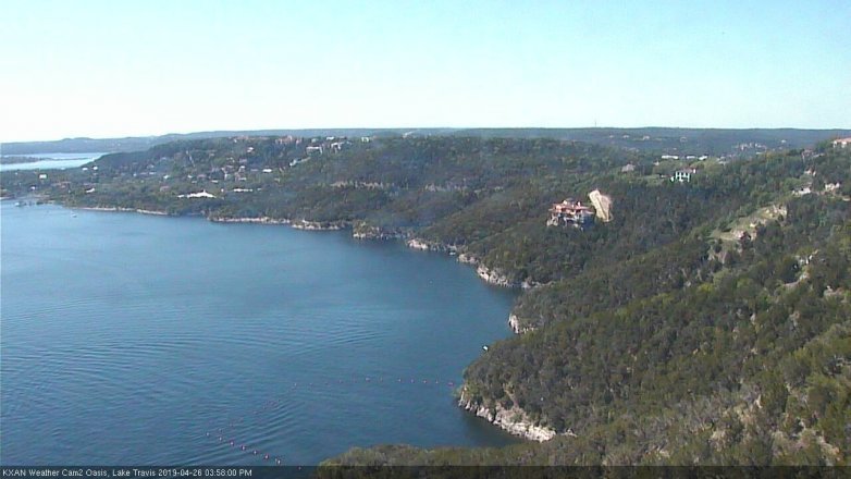 Lake Travis webcam, April 26, 2019 3:00 PM CT