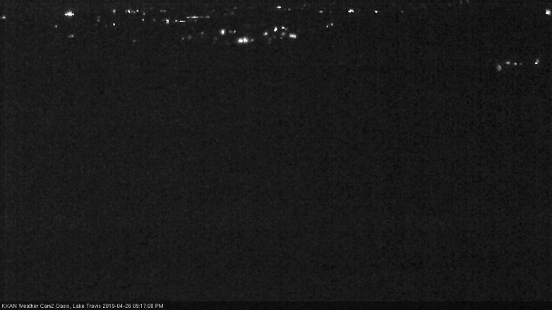 Lake Travis webcam, April 26, 2019 8:20 PM CT