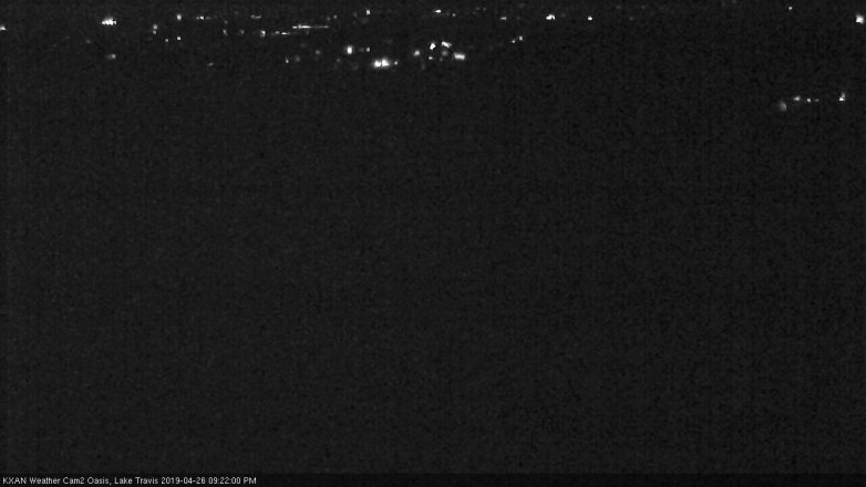 Lake Travis webcam, April 26, 2019 8:25 PM CT