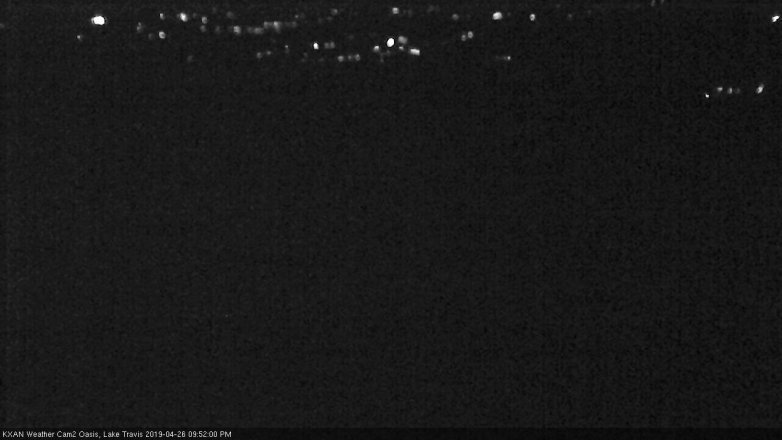 Lake Travis webcam, April 26, 2019 8:55 PM CT