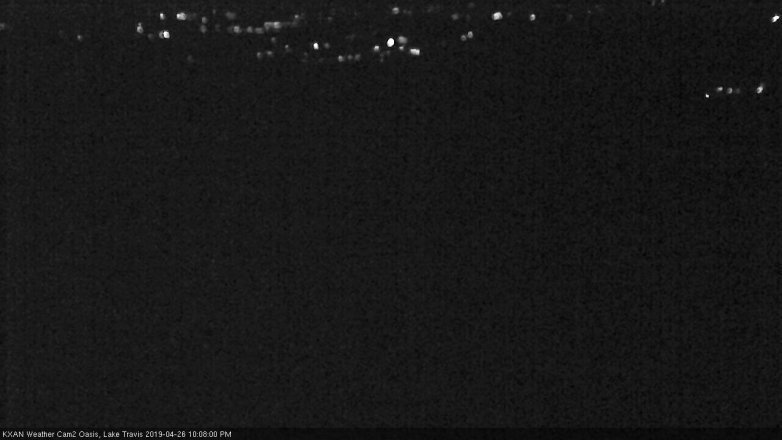Lake Travis webcam, April 26, 2019 9:10 PM CT