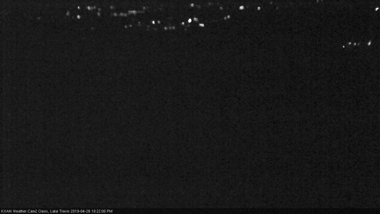 Lake Travis webcam, April 26, 2019 9:25 PM CT