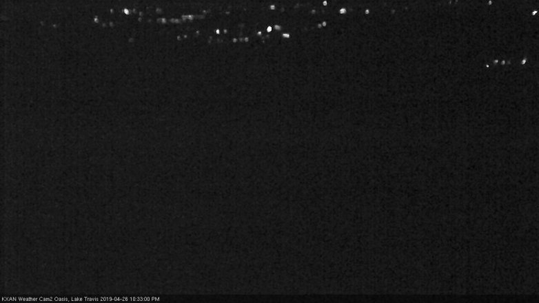 Lake Travis webcam, April 26, 2019 9:35 PM CT