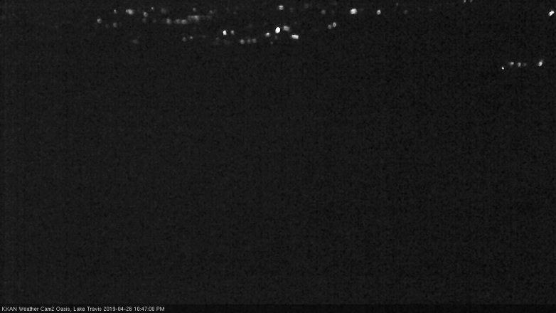 Lake Travis webcam, April 26, 2019 9:50 PM CT