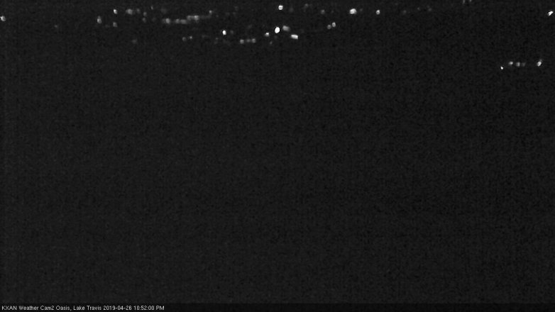 Lake Travis webcam, April 26, 2019 9:55 PM CT