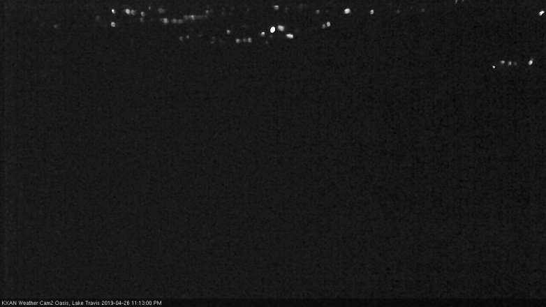 Lake Travis webcam, April 26, 2019 10:15 PM CT
