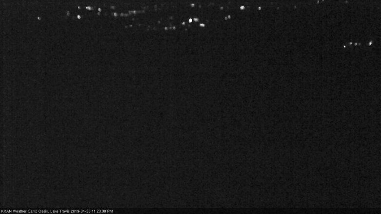 Lake Travis webcam, April 26, 2019 10:25 PM CT