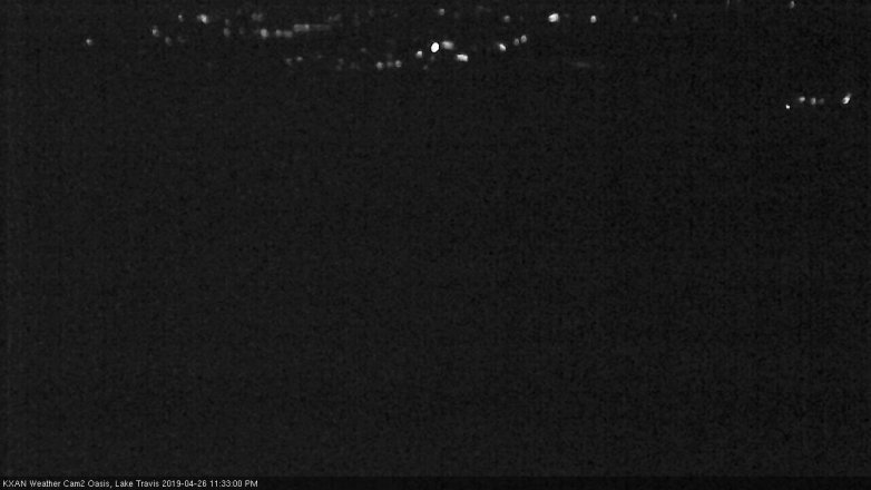 Lake Travis webcam, April 26, 2019 10:35 PM CT