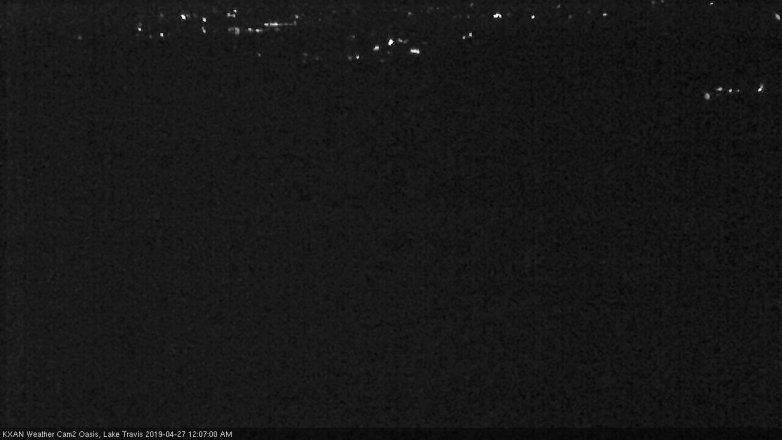 Lake Travis webcam, April 26, 2019 11:10 PM CT