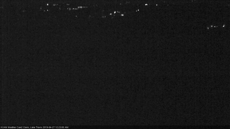 Lake Travis webcam, April 26, 2019 11:25 PM CT