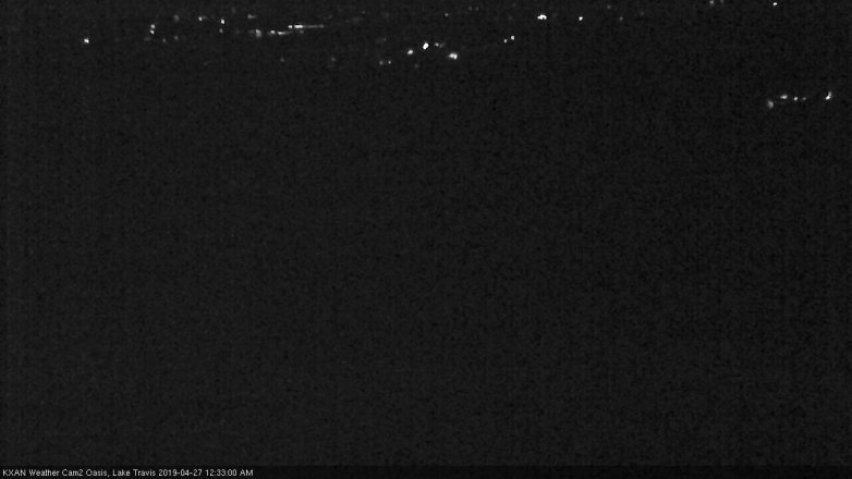 Lake Travis webcam, April 26, 2019 11:35 PM CT