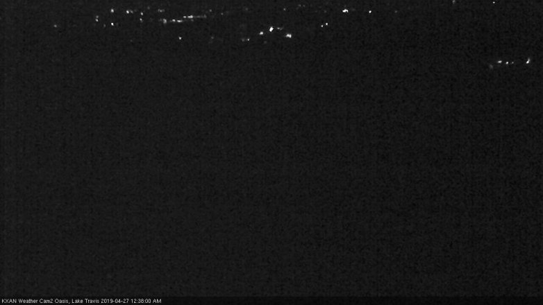 Lake Travis webcam, April 26, 2019 11:40 PM CT