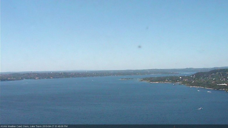 Lake Travis webcam, April 27, 2019 12:50 PM CT