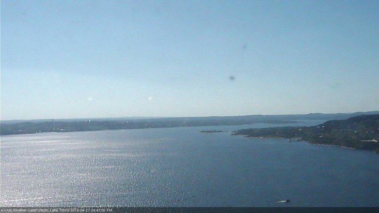 Lake Travis webcam, April 27, 2019 3:45 PM CT