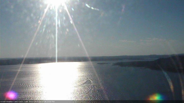 Lake Travis webcam, April 27, 2019 5:25 PM CT