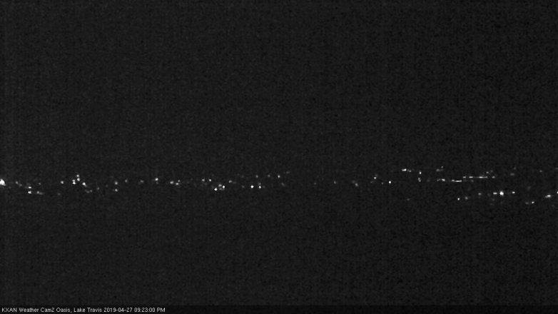 Lake Travis webcam, April 27, 2019 8:25 PM CT
