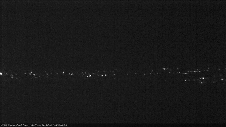 Lake Travis webcam, April 27, 2019 8:55 PM CT