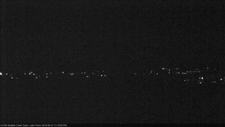 Lake Travis webcam, April 27, 2019 10:20 PM CT