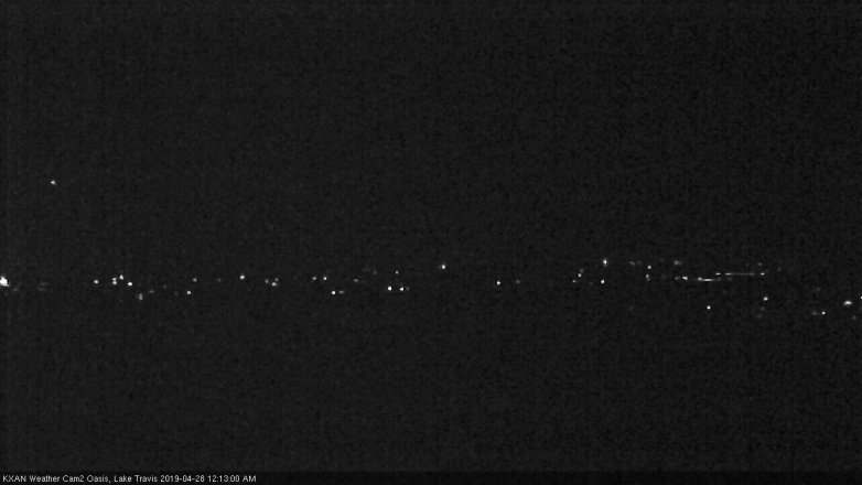 Lake Travis webcam, April 27, 2019 11:15 PM CT