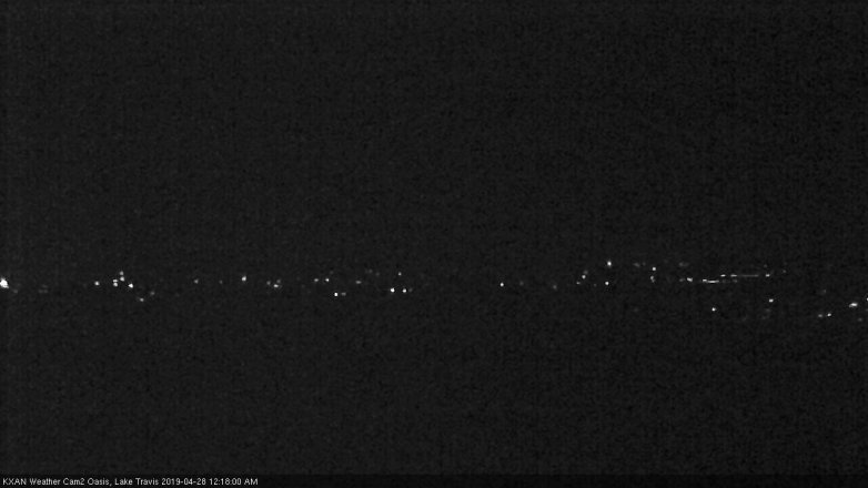 Lake Travis webcam, April 27, 2019 11:20 PM CT