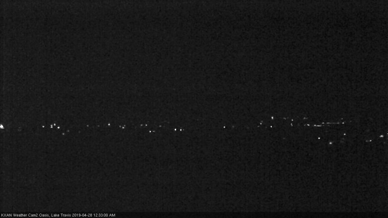 Lake Travis webcam, April 27, 2019 11:35 PM CT