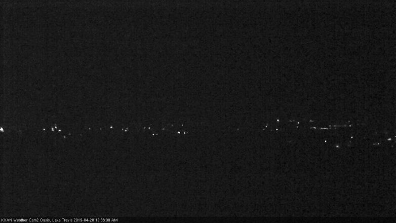 Lake Travis webcam, April 27, 2019 11:40 PM CT