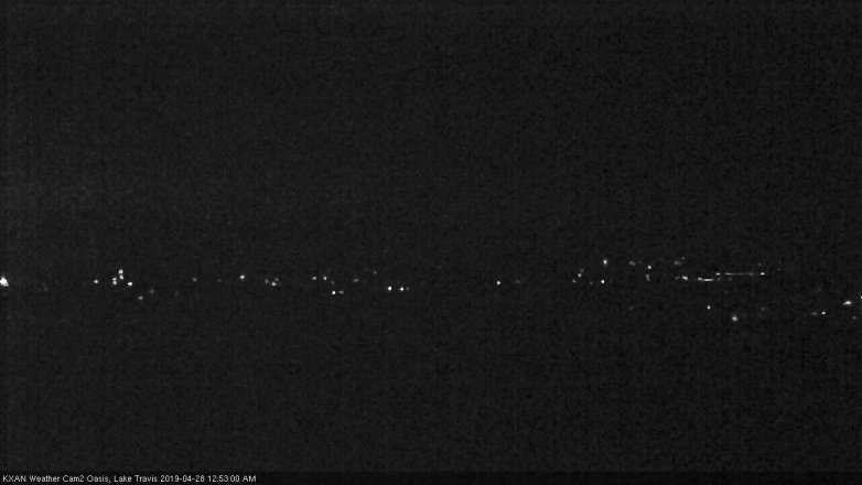 Lake Travis webcam, April 27, 2019 11:55 PM CT