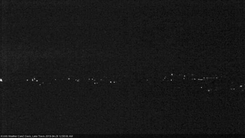 Lake Travis webcam, April 27, 2019 12:00 AM CT