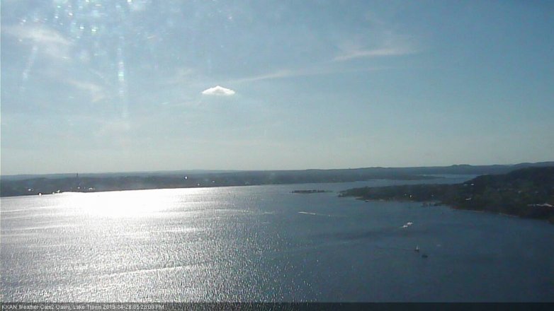 Lake Travis webcam, April 28, 2019 4:25 PM CT