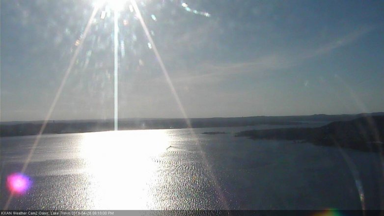 Lake Travis webcam, April 28, 2019 5:20 PM CT