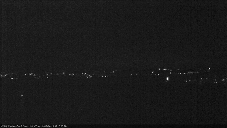 Lake Travis webcam, April 28, 2019 8:15 PM CT