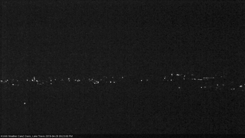 Lake Travis webcam, April 28, 2019 8:25 PM CT