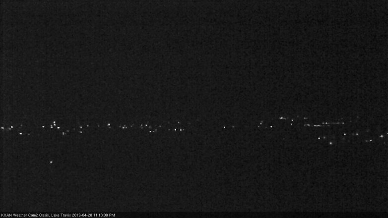 Lake Travis webcam, April 28, 2019 10:15 PM CT