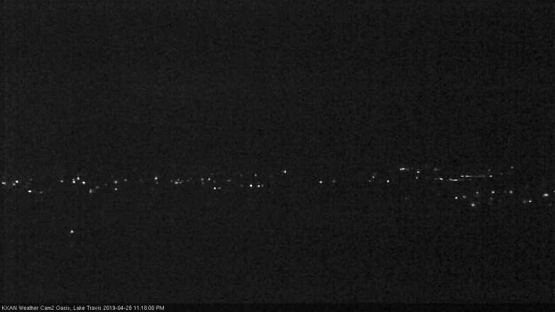 Lake Travis webcam, April 28, 2019 10:20 PM CT