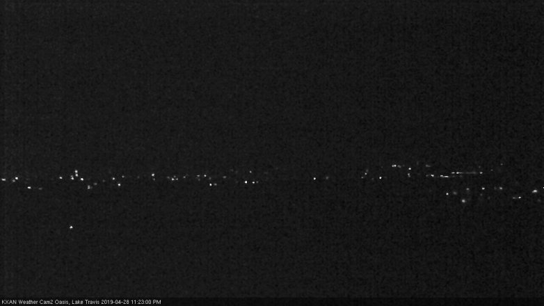 Lake Travis webcam, April 28, 2019 10:25 PM CT