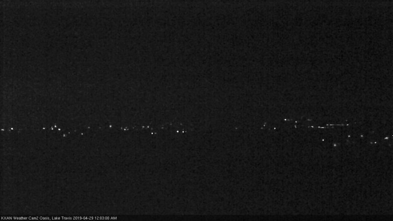 Lake Travis webcam, April 28, 2019 11:05 PM CT