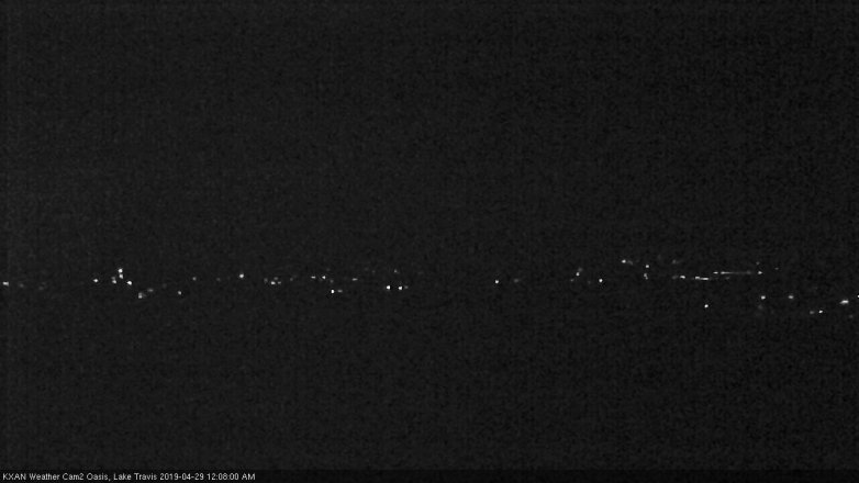 Lake Travis webcam, April 28, 2019 11:10 PM CT