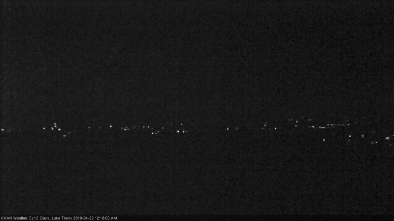 Lake Travis webcam, April 28, 2019 11:20 PM CT
