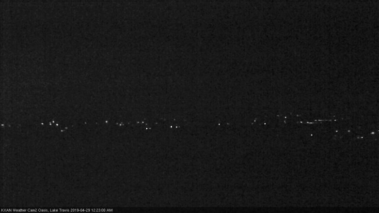 Lake Travis webcam, April 28, 2019 11:25 PM CT